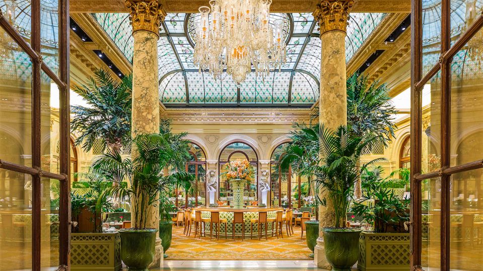 There's nothing understated about Palm Court.