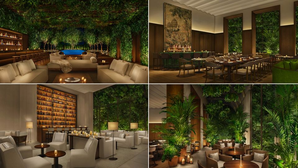 The Singapore EDITION is home to a signature restaurant, rooftop bar, and lobby bar.