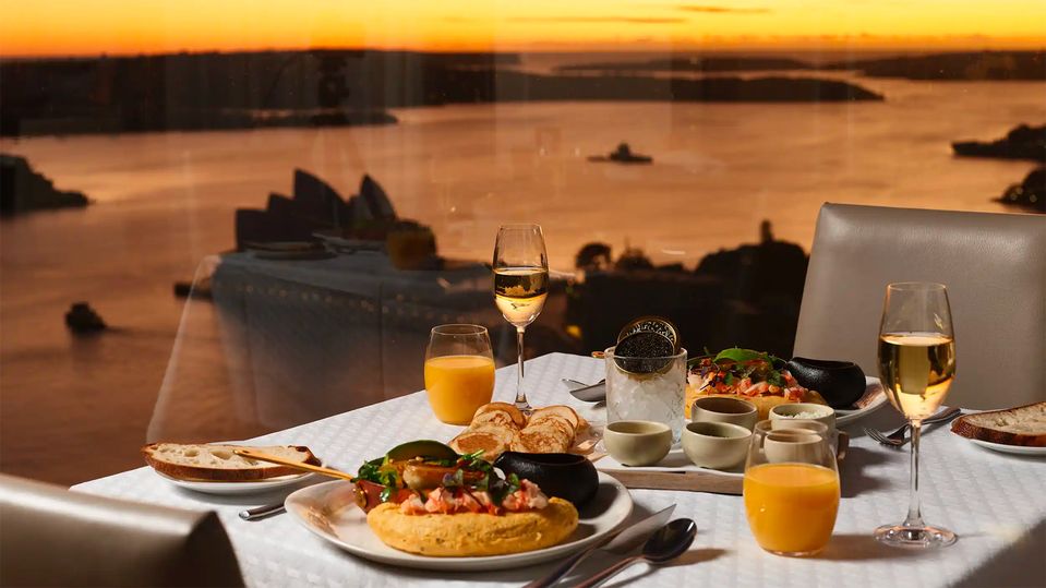 Sunrise breakfast at Shangri-La Sydney, a local option for the Shangri-La Circle program.