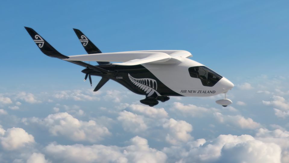 The Beta Alia is a compact, battery-powered electric plane.