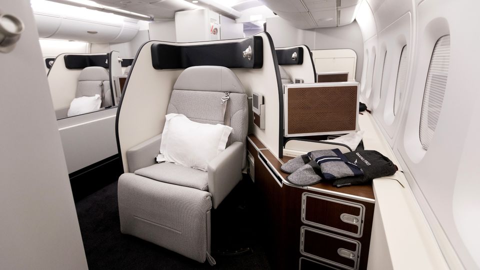 First class gets a refresh on the refurbished Qantas A380s.