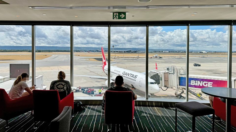 A seat with a view.