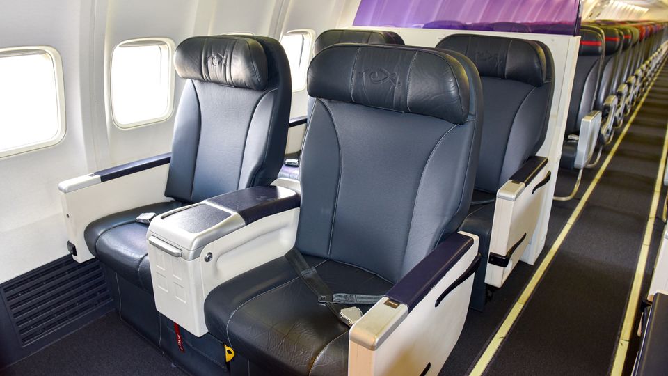 Look familiar? Six of Rex's ten 737s carry these Virgin Australia seats.