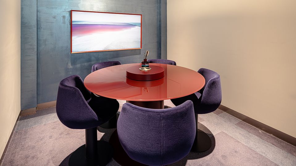 The Oneworld Lounge at Seoul's Incheon Airport.