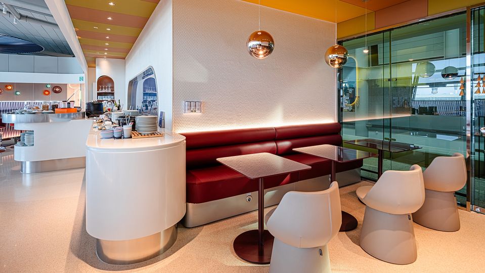 The Oneworld Lounge at Seoul's Incheon Airport.