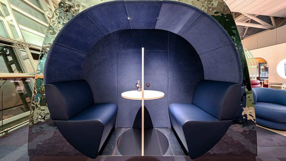 The Oneworld Lounge at Seoul's Incheon Airport.