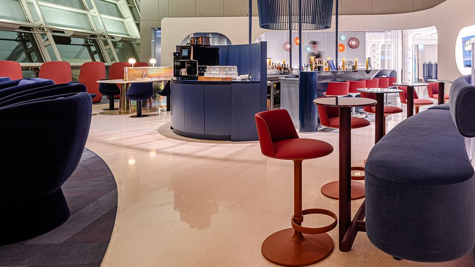 The Oneworld Lounge at Seoul's Incheon Airport.