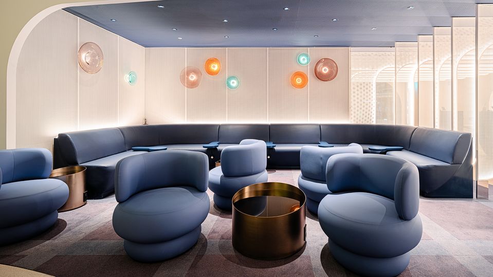 The Oneworld Lounge at Seoul's Incheon Airport.
