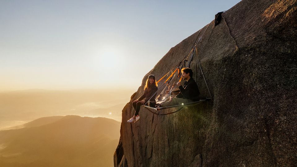 Not your typical picnic spot.