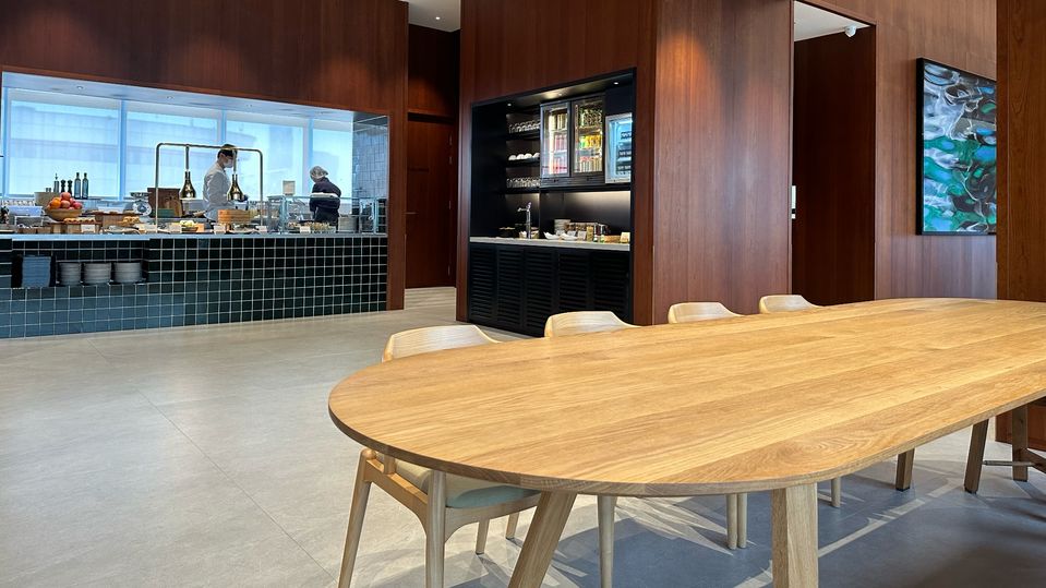 Cathay Pacific's Shekou Lounge.
