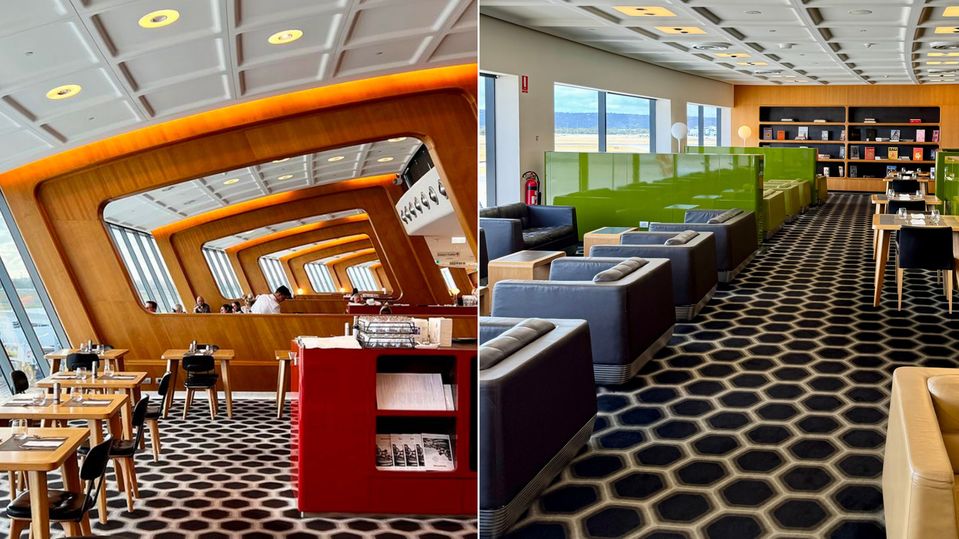 For comparison, the Sydney First and Perth Chairman's Lounges.