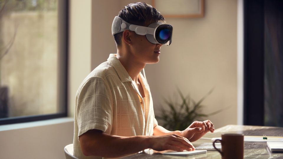 The Apple Vision Pro 'spatial computer'.