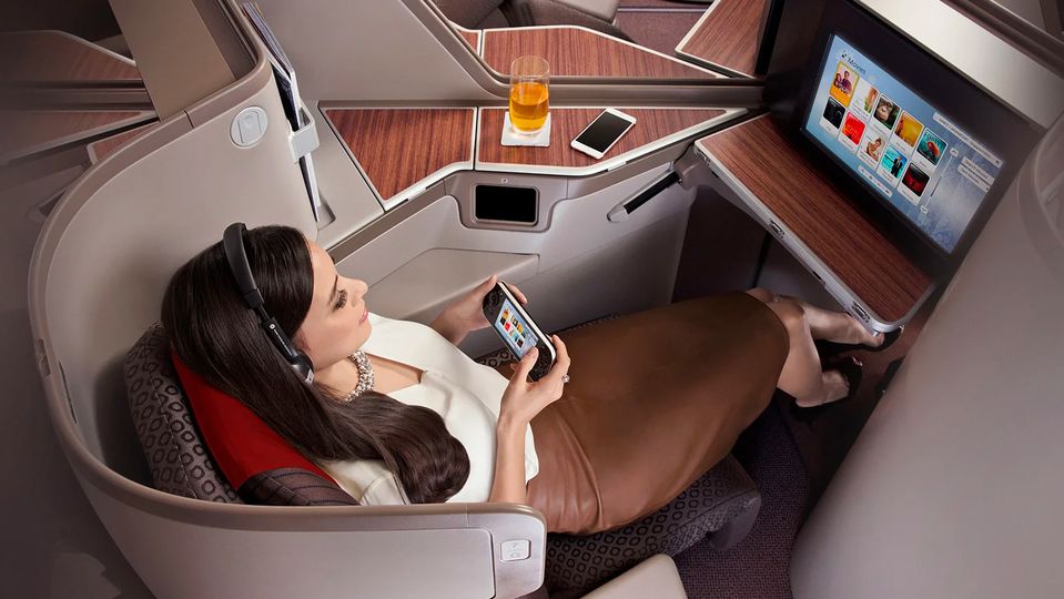 It's based on the same platform as British Airways' most recent Club Suite.