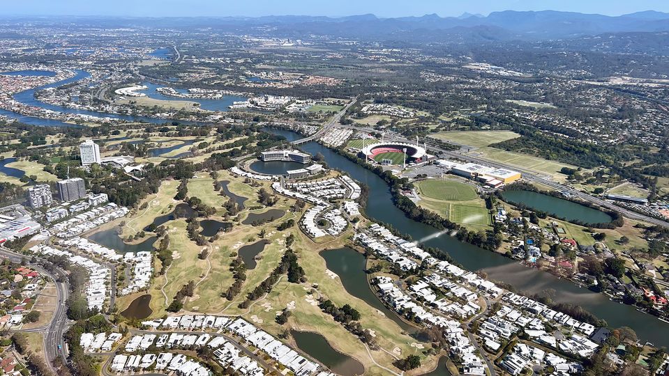 The Gold Coast is home to 35 golf courses.