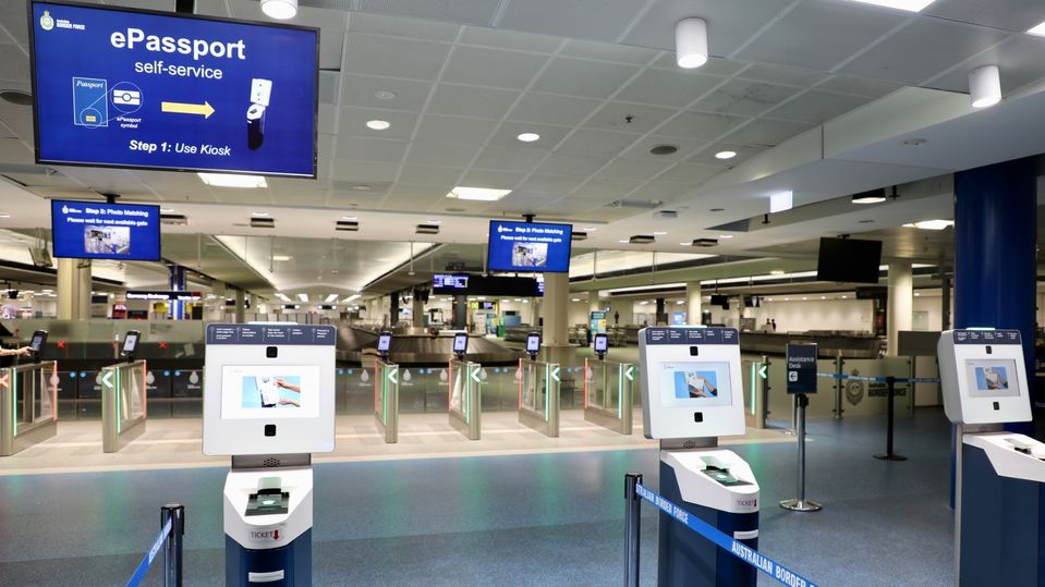 The 'Gen 3' system is already in place at most Australian airports, including Brisbane (shown here).