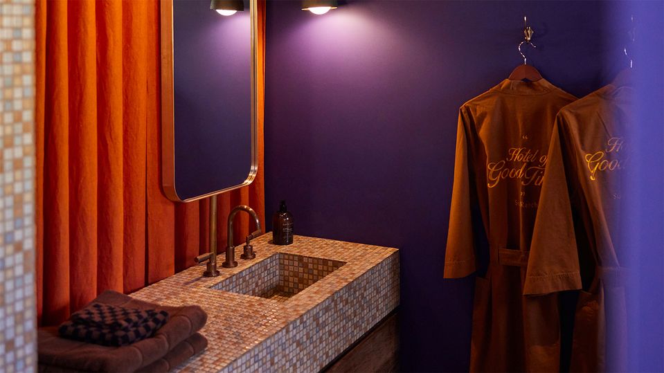 Vintage vibes run deep throughout every room.