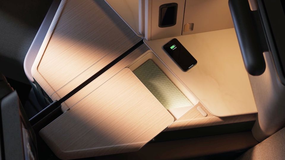 One of the Aria Suites 'sneak peek' images released by Cathay Pacific.
