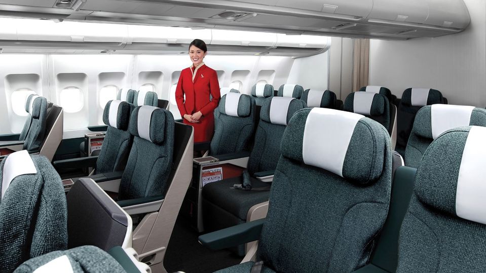 Cathay's current A330 regional business class.