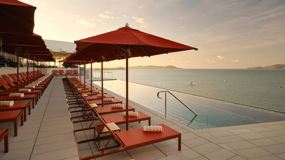 An infinity pool with a view.