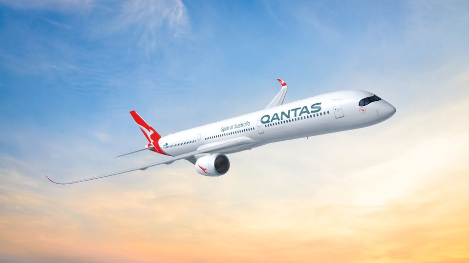 Qantas' forthcoming Airbus A350.