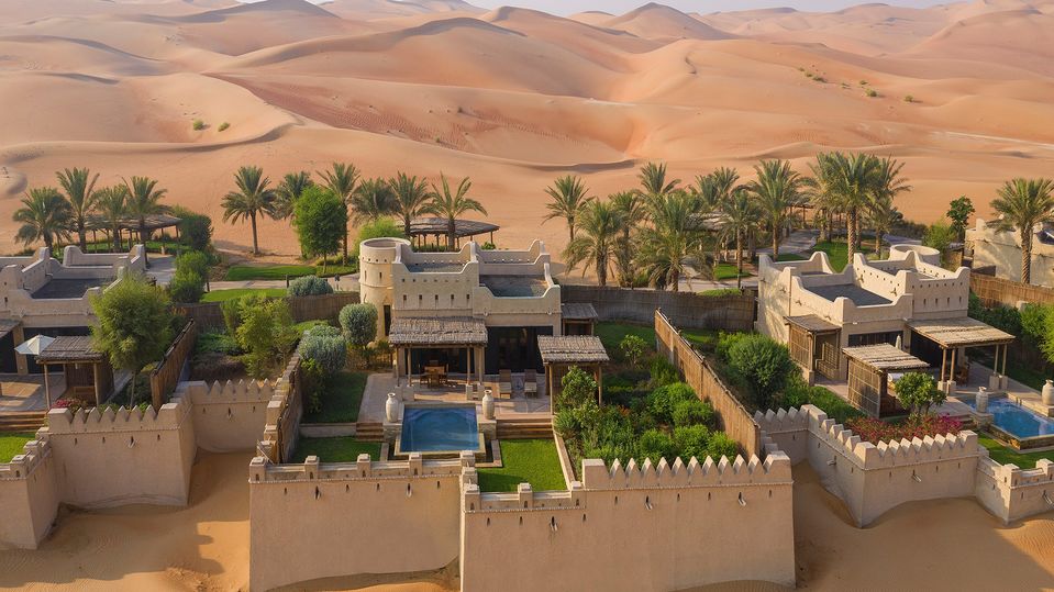 Abu Dhabi's exquisite Qasr Al Sarab Desert Resort by Anantara.