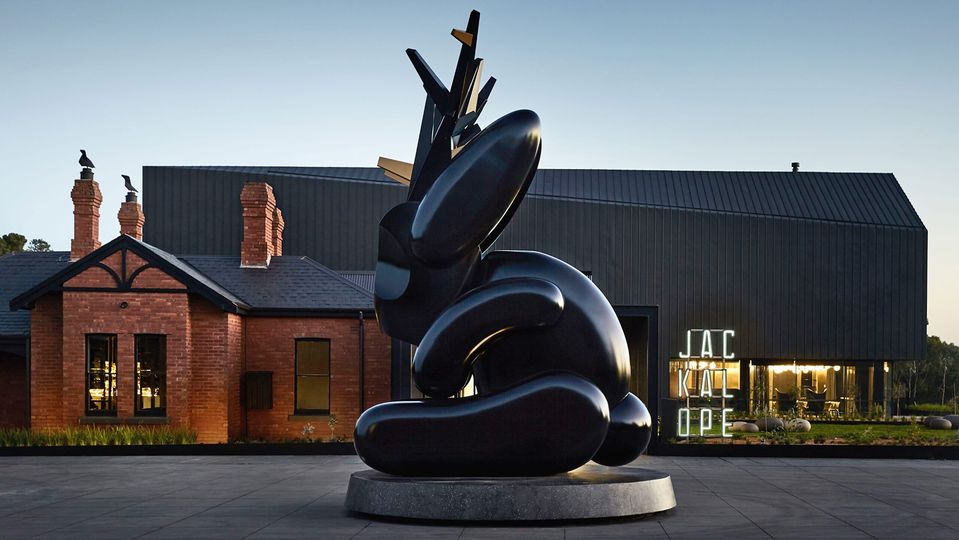 The mythical jackalope from which the hotel takes its name.