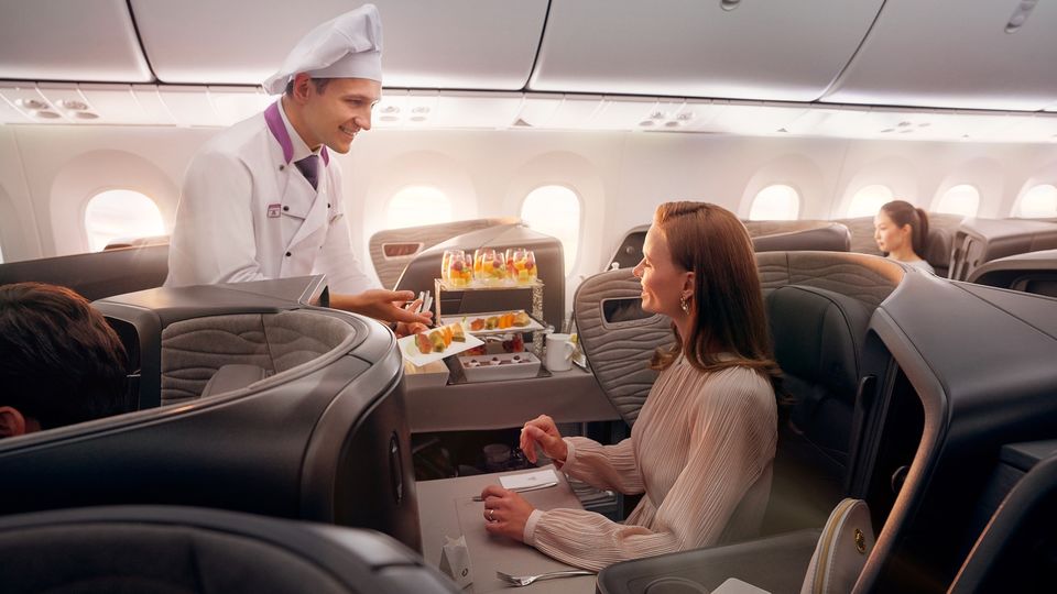 Flying Chefs are the cornerstone of Turkish Airlines' business class dining.