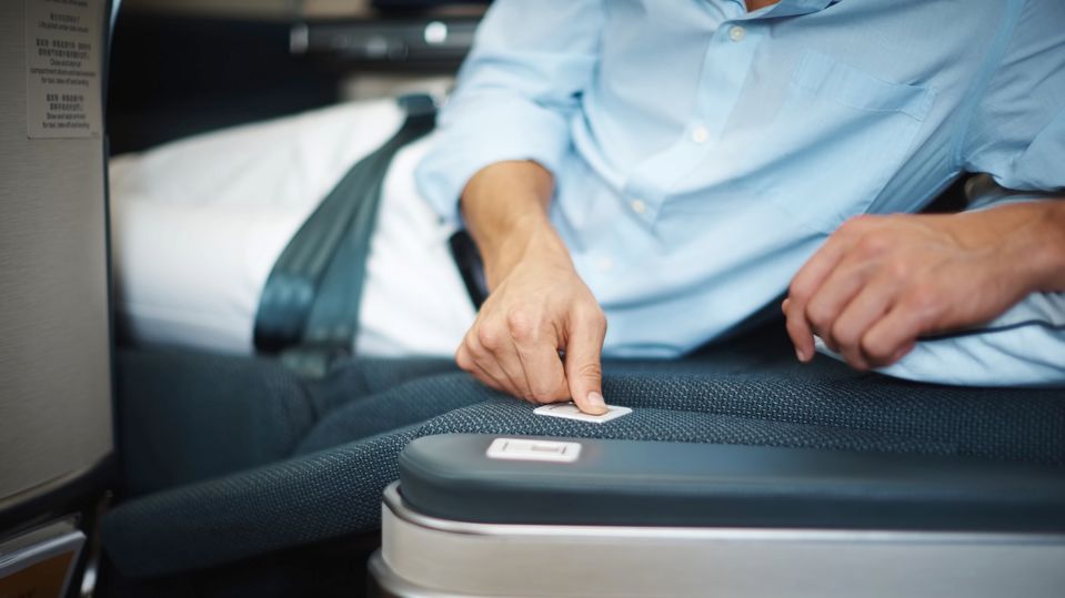 Cathay Pacific A350 business class.