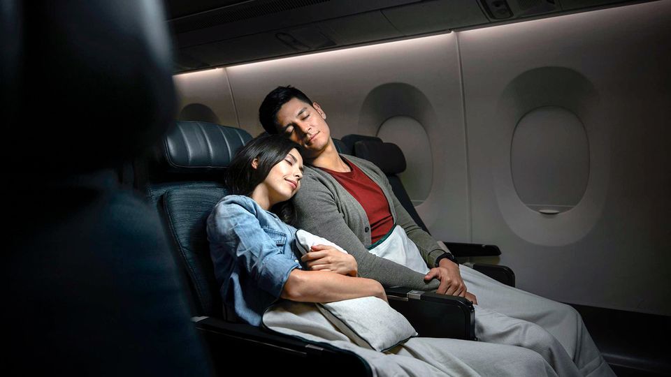 Extra legroom seats can be yours at no additional charge.
