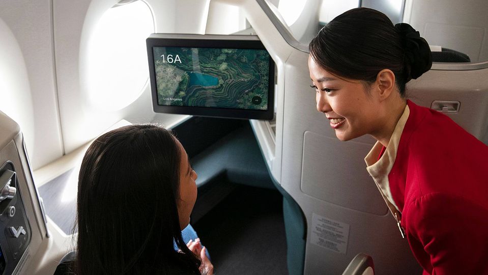 Business class travel is an express ticket to jumping up the Cathay loyalty ladder.