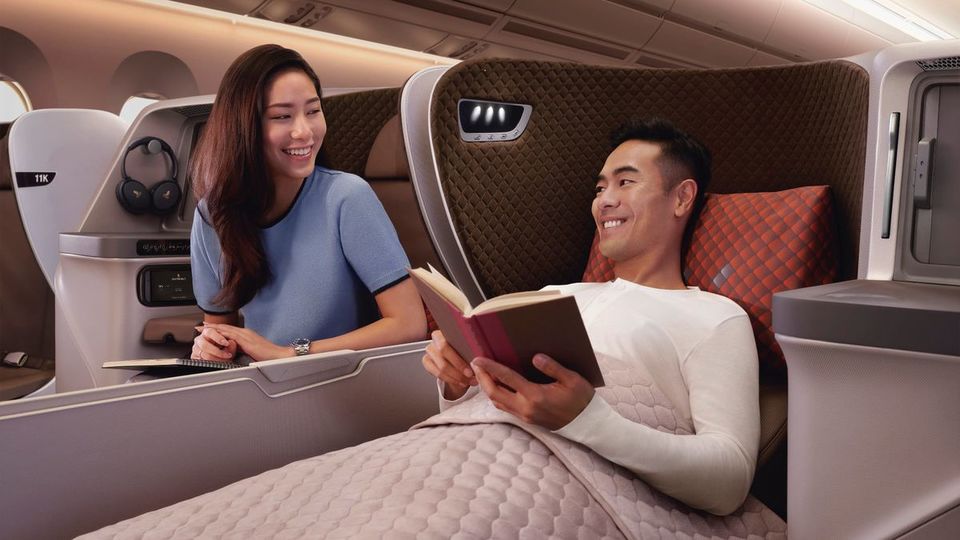 Singapore Airlines' A350 business class is now bound for Cairns.