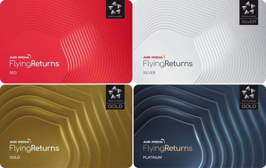 Air India Flying Returns has four status tiers.