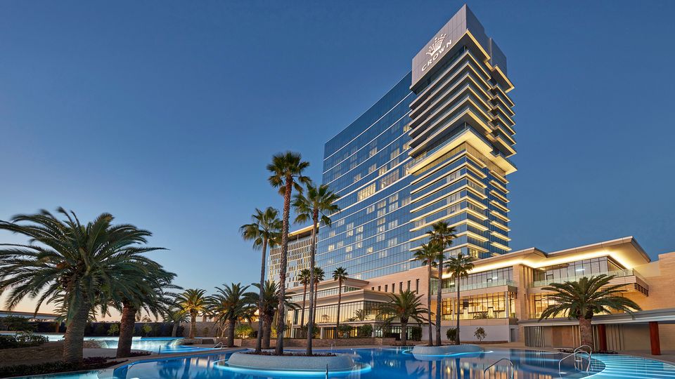 Crown Towers Perth is among the top five star hotels in town.