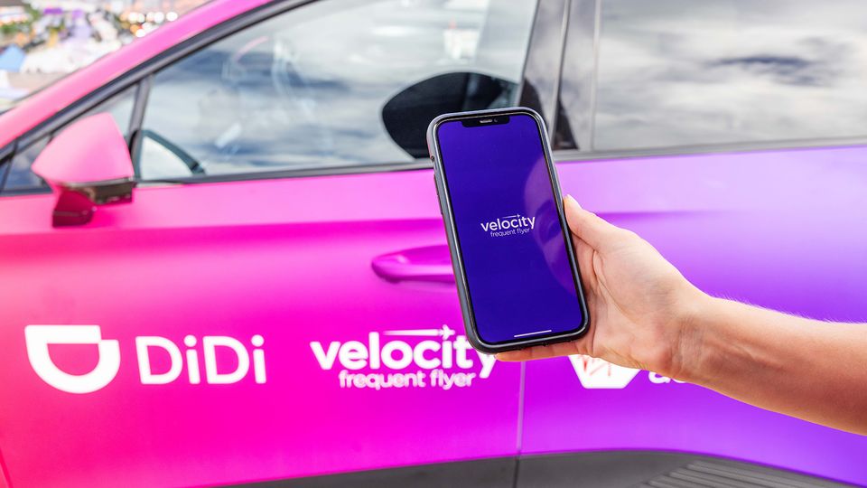 DiDi is the new rideshare partner of Velocity Frequent Flyer.
