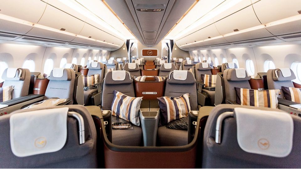 Lufthansa's current A380 business class is on the way out...
