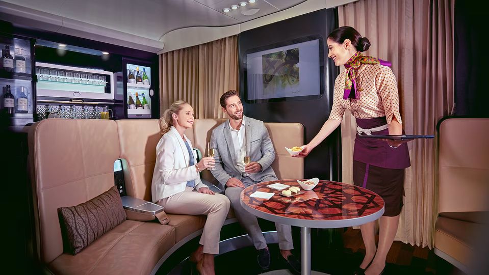 Visiting the staffed lounge is a perfect way to break up your trip.