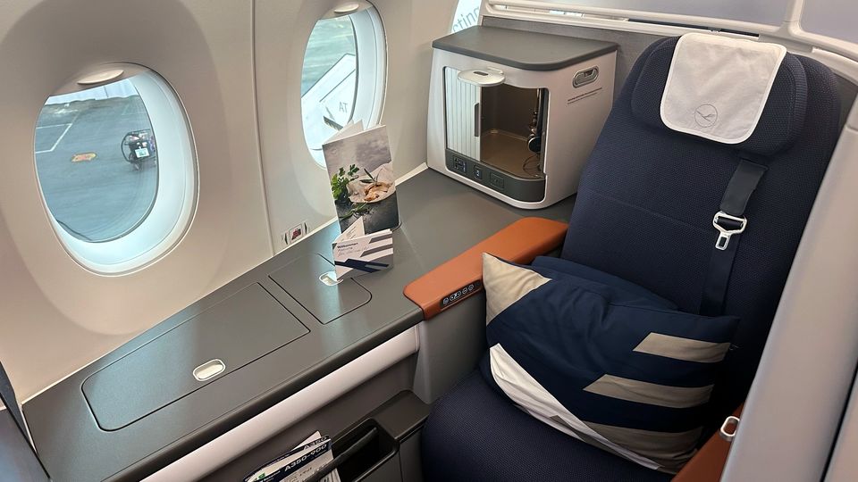 One of the Allegris business class 'solo' suites.
