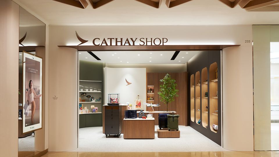 Cathay's retail store at Cityplaza, Hong Kong.