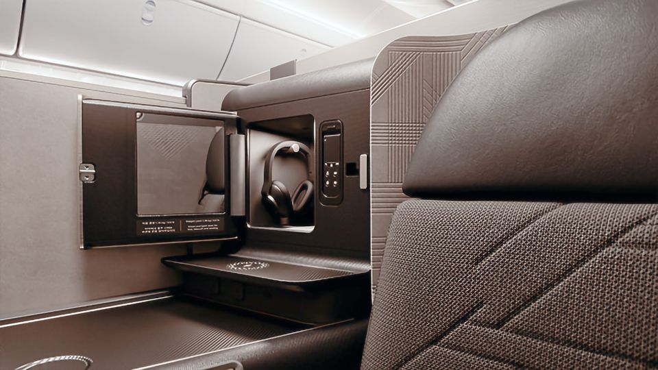 Korean Air's Prestige Suites 2.0 business class.