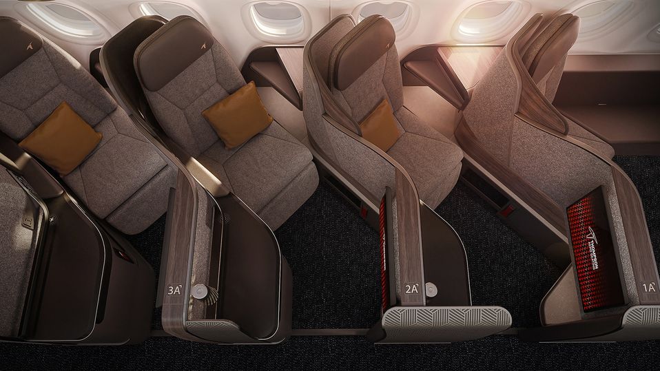 Thompson's Vantage Solo business class.