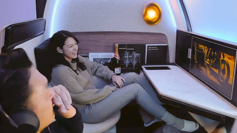 Elevate's Ascent business class.
