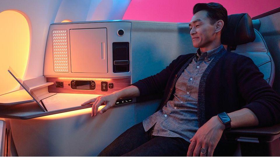 Elevate's Ascent business class.