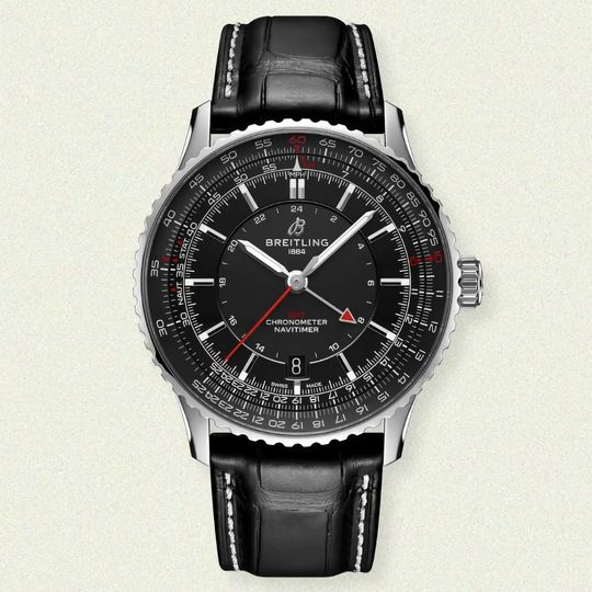 Breitling Navitimer presents a sleeker, more refined take on the classic pilot’s watch while maintaining its aviation heritage.