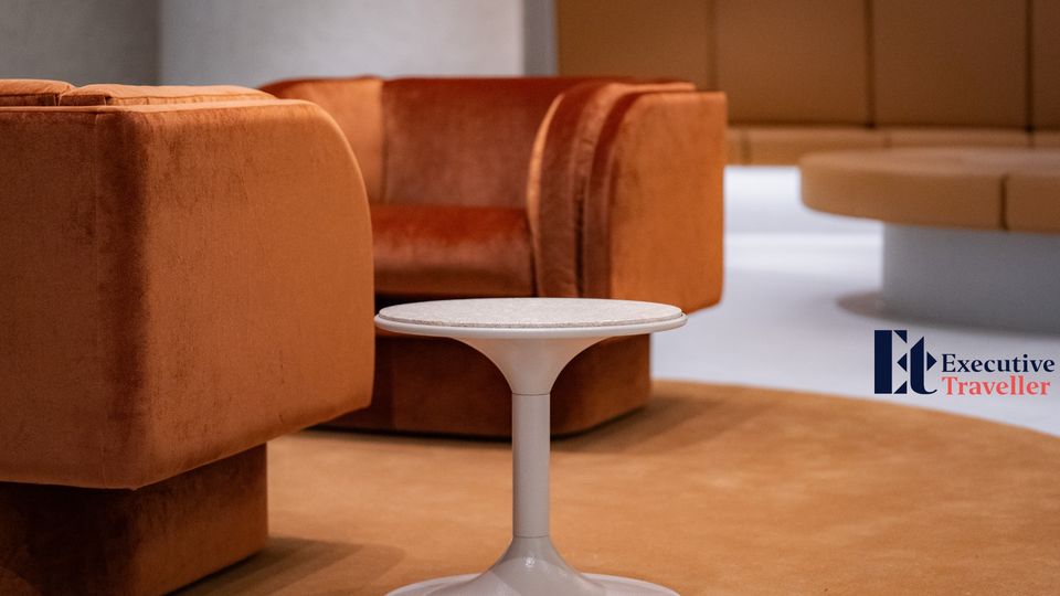 Sydney Airport's new Ascent first class check-in suite.