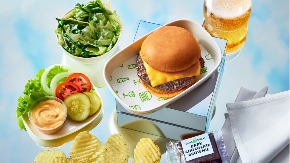 Delta Air Lines now serves Shack Shack cheeseburgers to first class passengers.