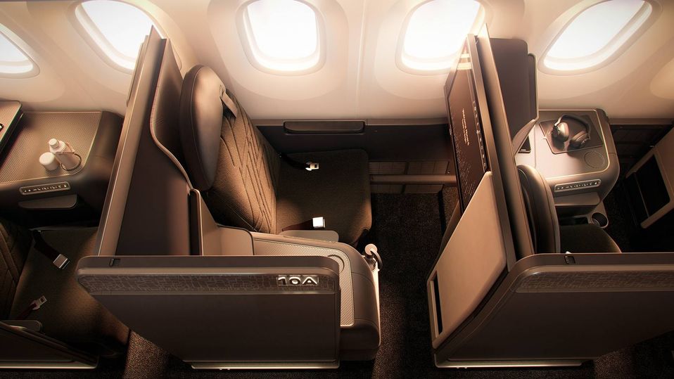 Korean Air's Prestige Suites 2.0 business class.