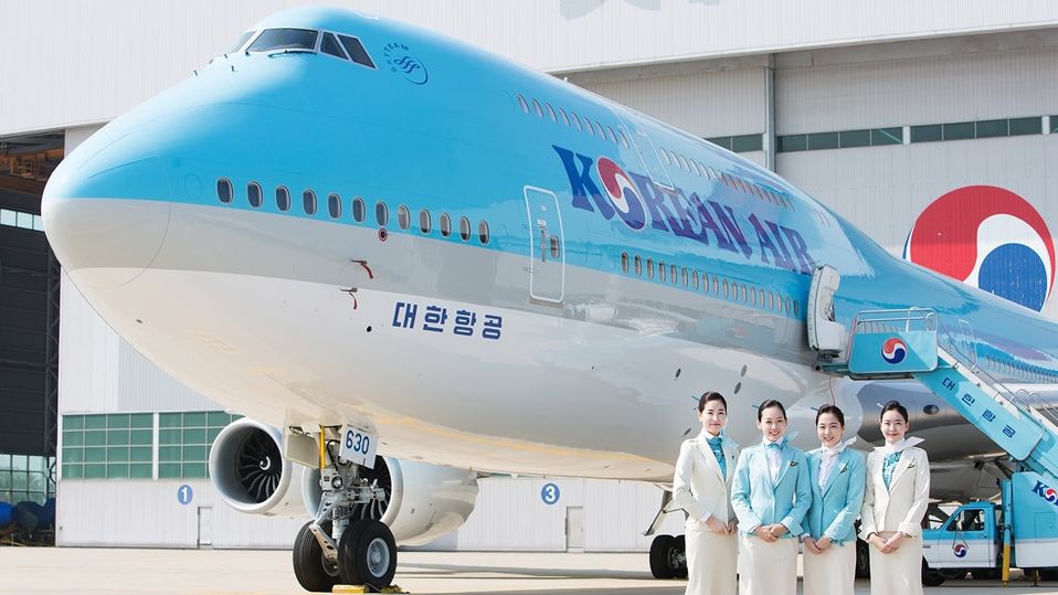 Korean Air's Boeing 747-8.