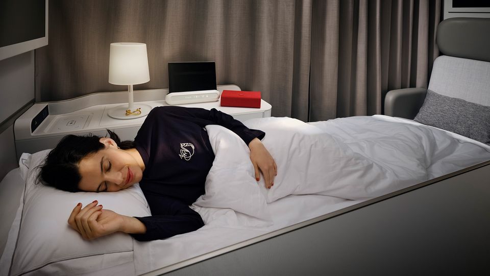 Air France's new 777 La Premiere first class.