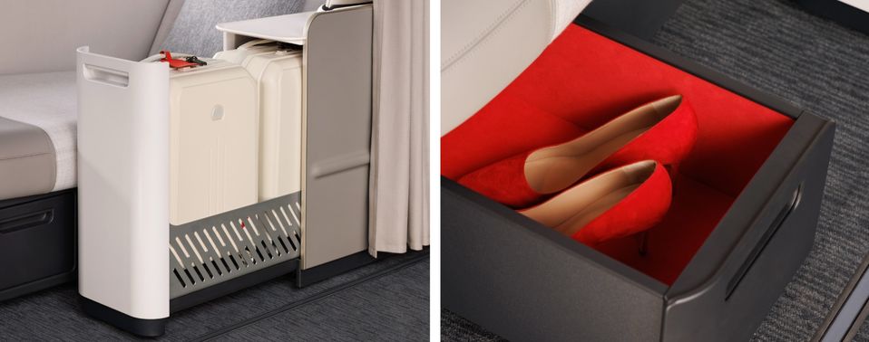 Air France's new 777 La Premiere first class.