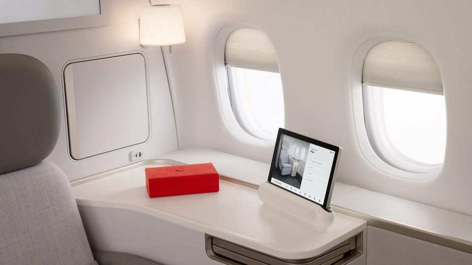 Air France's new 777 La Premiere first class.
